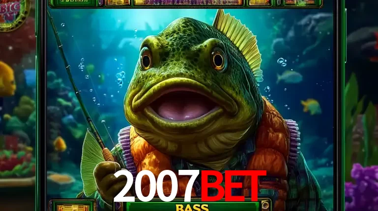 Personagem de peixe pescador do popular jogo de slot com tema de pescaria, uma das emocionantes opções de caça-níqueis para jogar e ganhar no cassino 2007bet.